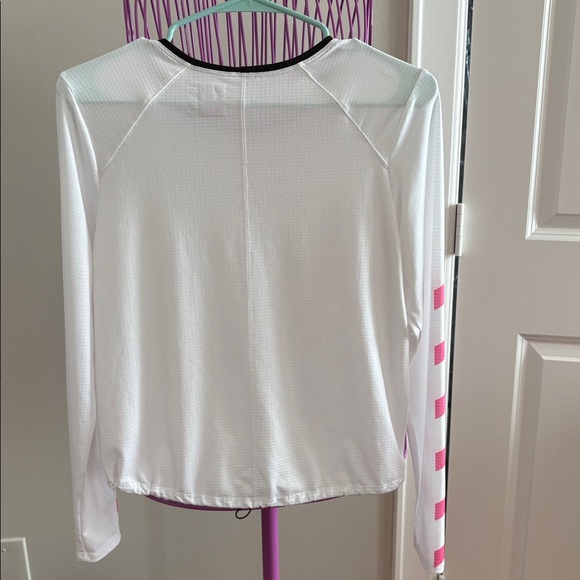 Lucky in Love White and Pink Top - Picture 6 of 7